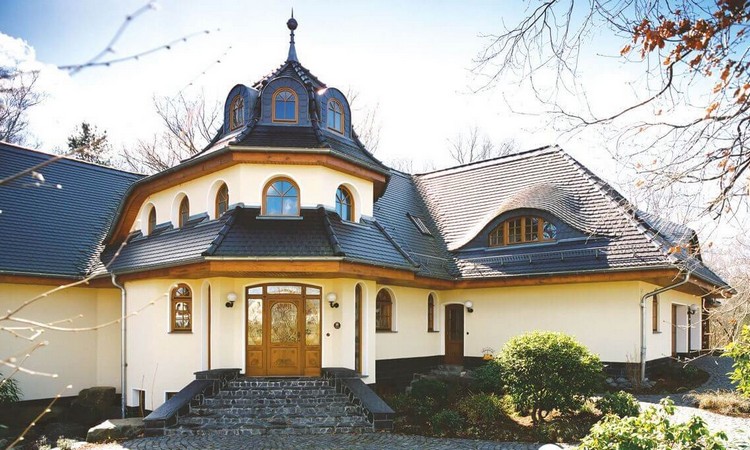 ендова на крыше в Баварском стиле